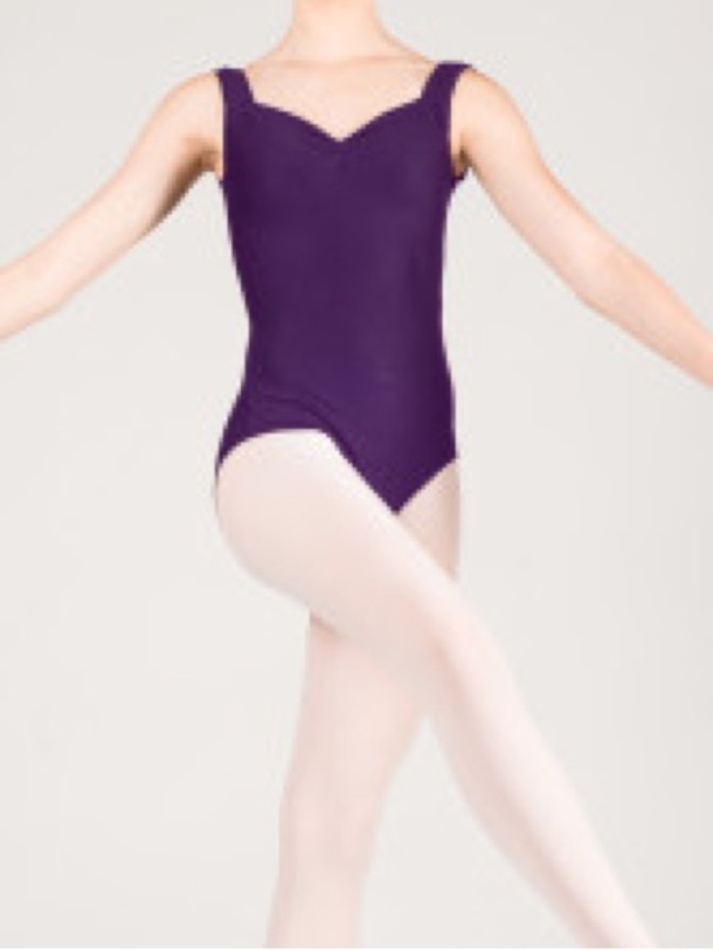 Wear Moi Faustine Ballet Leotard in Prune new but no tags